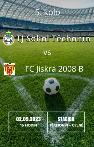 TJ Sokol Těchonín - FC Jiskra 2008 B